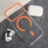 Maska Berlia Sheen Mag Case za iPhone 17 Pro Max narandzasta