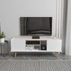 Hanah Home TV Komoda Ekvador, 154,4x56,6x31,3 cm, Bela