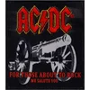 AC/DC Canon Woven Logo Našitek za šivanje 80 x 90 mm