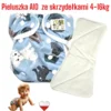 shumee Večnamenska plenica Coolmax Pocket s krili BLUE DOGS NappiMe