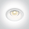 UGRADBENA LAMPA 1×GU10/50W BIJELA OTVOR:95mm/DUBINA:140mm