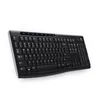 Logitech K270 Bežična tastatura, Standardne veličine, Crna