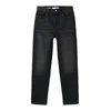 MANGO Kavbojke NEWMOM črn denim
