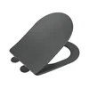 WENKO 26030100 - WC sedež GALATI 46x36 cm antracit