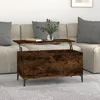 Stolić za kavu boja hrasta 90 x 44,5 x 45 cm konstruirano drvo