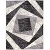 Chemex Preproga Cheap Moderna Trendovska K855A Crm Kremna Siva Črna 250x350 cm
