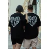 Innovation X Oversized Majica Unisex - Crna Innovation Club