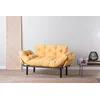 Atelier del Sofa Dvosed na razvlačenje Nitta 155x85x70cm Kaki