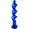Noble Curves Glass Dildo (18,5 cm) + darilni paket za igrače