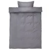 Set krep posteljine KAREN 140x200 siva