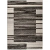 Chemex Preproga Sari Moderno S Skandinavskimi Vzorci 3443A Črna 120x170 cm