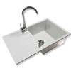 San Donna Sudopera sa slavinom Paulina, Chrome Swan, Ugradni dozer, Granit, Bela