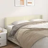 Uzglavlje s ušima krem 183x16x78/88 cm od od umjetne kože