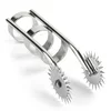 Mr. Steel Double Finger Pinwheel Silver
