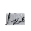 Ročna torba KARL LAGERFELD A1W30124 Bela