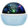USB LED RGB projektor nočna lučka - menjava projekcij