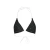 Karl Lagerfeld Bikini zgornji del črna/bela