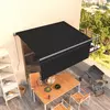 Tenda na ručno uvlačenje s roletom 3,5 x 2,5 m antracit