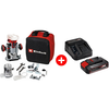 Einhell Set Akumulatorska glodalica TP-RO 18 + Baterija 2,5 Ah i punjač