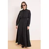 Trendyol Modest Ženska haljina Tctss26Eb00110, Crna
