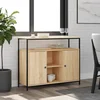 Komoda Sonoma hrast 100x35x80 cm Konstruirano drvo