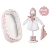 Llorens M740-88 oblačila za dojenčkovo punčko NEW BORN velikosti 40–42 cm z dodatki