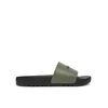 Calvin Klein Natikači Chunky Pool Slide Rub HM0HM01063 Zelena