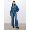 Sinsay - Wide leg farmerke - plava