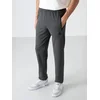 Tommy Life Športne hlače Jogginghose antracit