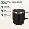 Castelli Termo šolja Kava, 180 ml, Crna
