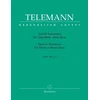 TELEMANN:TWELVE FANTASIAS FOR FLUTE WITHOUT BASS TWV 40:2-13
