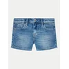 Pepe Jeans Jeans kratke hlače Slim Short Jr PG800860MP0 Modra Slim Fit