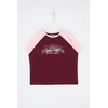 Trendyol Curve Ženska majica Tbbss23Bf00014, Bordo