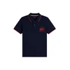 TOMMY HILFIGER Majica temno modra/rdeča