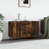Komoda boja dimljenog hrasta 100 x 36 x 60 cm konstruirano drvo