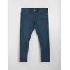 Sinsay - Slim fit farmerke s efektom pranja - steel blue