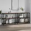 Konzolni stol boja hrasta 200x29x75 cm od konstruiranog drva