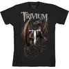 Trivium Majica Perched Dragon Unisex Black 2XL