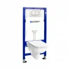 Geberit ugradni vodokotlić + Geberit hrom taster + Vitra S20 rimless konzolna wc šolja + wc daska soft close