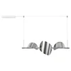 BACKSTÖRN LED viseča svetilka, možnost zatemnitve/mat aluminij, 108 cm