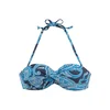 LASCANA Bikini zgornji del Boho, modra