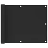 Balkonski zastor antracit 75 x 300 cm HDPE