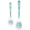 CANPOL BABIES Set kašika za bebe 4/530 Melamine Exotic Animals tirkizni
