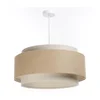 Luster na sajli DOBLO 1xE27/60W/230V bež/krem