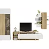 Hom`in DNEVNI REGAL, bela, hrast