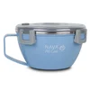 NAVA INOX KUTIJA ZA HRANU PLAVA 850ML WE CARE OKRU.