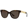 VERSACE Ženske naočare za sunce 0VE4394 108/73 54, Braon