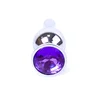 Gardj Europe MyLove Toys – Srebrni analni čep Jewellery – vijoličen