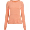 Energetics EVII L/S W, ženska majica za trčanje, siva 417750