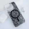 Maska za telefon Mag Case Glue za iPhone 16 Pro, Crna